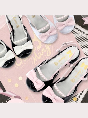 Miss Pell Lolita High Heels Shoes By Cheese Mango (CMM01)